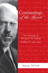 Communings of the Spirit, Volume II_cover