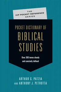 Pocket Dictionary of Biblical Studies_cover