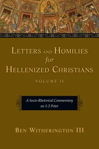 Letters and Homilies for Hellenized Christians_cover
