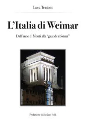 L'Italia di Weimar