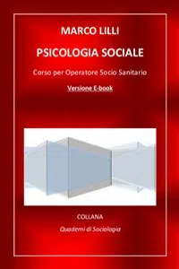 Psicologia sociale. Corso per operatore socio sanitario_cover