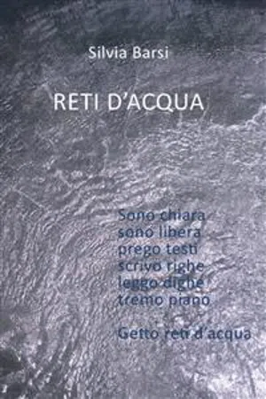 Reti d'acqua. Volume 1: Acqua e terra