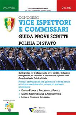 022 | Concorso Vice Ispettori e Commissari Polizia di Stato – Guida Prove Scritte (Prova Scritta di Diritto Penale, Costituzionale, Amministrativo e TULPS)