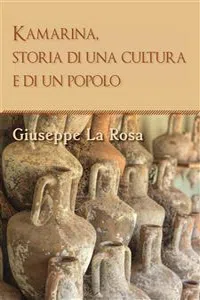 Kamarina, storia di una cultura e di un popolo._cover