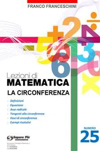 Lezioni di matematica 25 - La Circonferenza_cover
