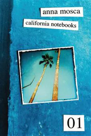 California Notebooks (Bilingual Edition: English and Italian)