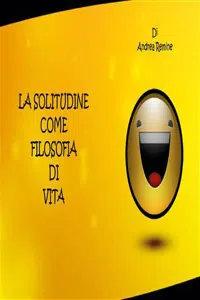 La solitudine come filosofia di vita_cover