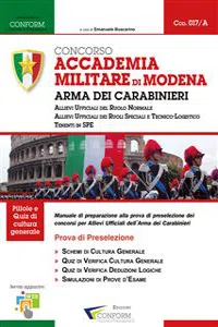 017A | Concorso Accademia Militare di Modena Arma dei Carabinieri_cover