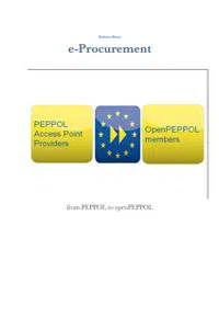 e-Procurement - from PEPPOL to openPEPPOL_cover