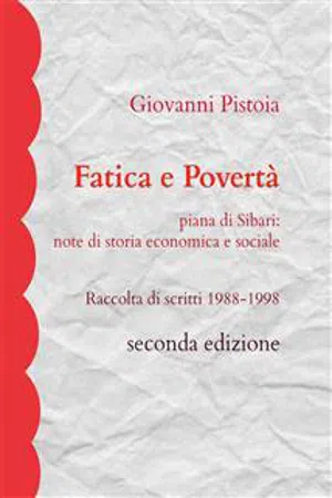 Fatica e Povertà