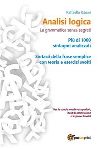 Analisi logica: la grammatica senza segreti_cover