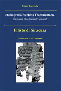 Filisto di Siracusa. Testimonianze e Frammenti_cover