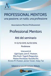 Professional Mentors. Atti del seminario_cover