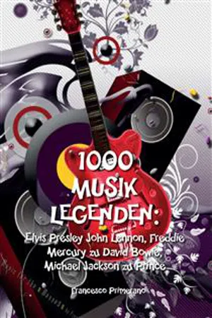 1000 Musik legenden: Elvis Presley John Lennon, Freddie Mercury zu David Bowie,