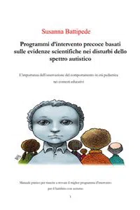 Programmi d'intervento precoce basati sulle evidenze scientifiche nei disturbi dello spettro autistico_cover