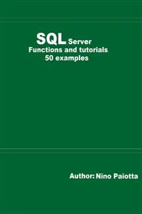 SQL Server Functions and tutorials 50 examples_cover
