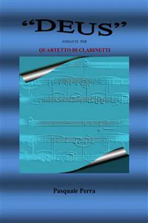 Deus andante per quartetto di clarinetti (partitura e parti)