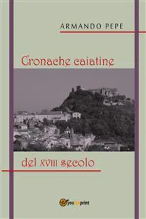 Cronache caiatine del XVIII secolo