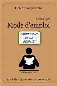 Français: Mode d'emploi - Correzione degli esercizi_cover