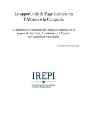 Le opportunità dell'agribusiness tra l'Albania e la Campania