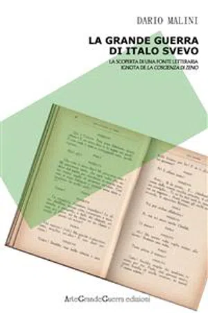 La Grande Guerra di Italo Svevo. La scoperta di una fonte letteraria ignota de "La coscienza di Zeno"