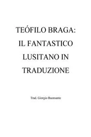 Teófilo Braga: il fantastico lusitano in traduzione