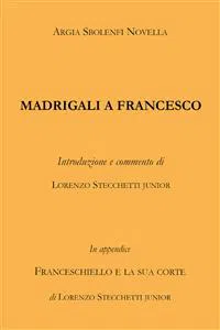 Madrigali a Francesco_cover