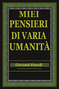 Miei pensieri di varia umanità_cover