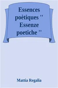 Essences poètiques ''Essenze poetiche''_cover