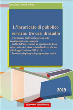 L'incaricato di pubblico servizio