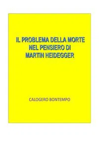 Il problema della morte nel pensiero di Martin Heidegger_cover