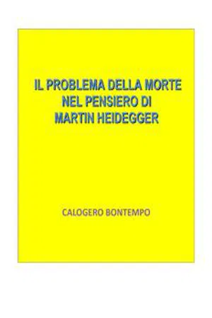 Il problema della morte nel pensiero di Martin Heidegger