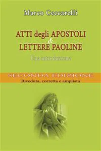 Atti degli Apostoli e Lettere paoline. Una introduzione - seconda edizione_cover