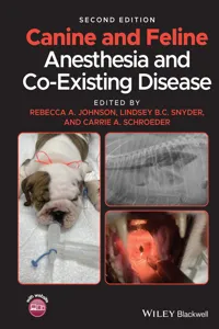 Canine and Feline Anesthesia and Co-Existing Disease_cover