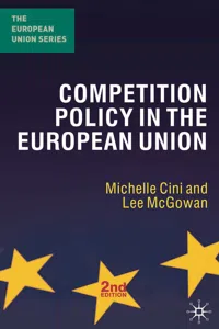 Competition Policy in the European Union_cover