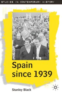 Spain Since 1939_cover