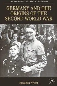 Germany and the Origins of the Second World War_cover
