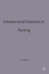 Interpersonal Relations in Nursing_cover