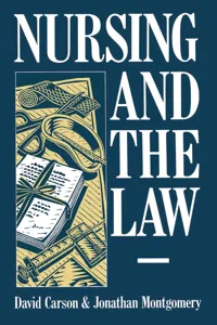 Nursing and the Law_cover