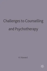 Challenges to Counselling and Psychotherapy_cover