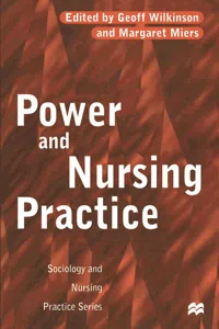 Power and Nursing Practice_cover