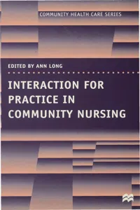 Interaction for Practice in Community Nursing_cover