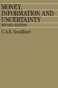 Money, Information and Uncertainty_cover