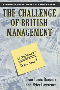 The Challenge of British Management_cover