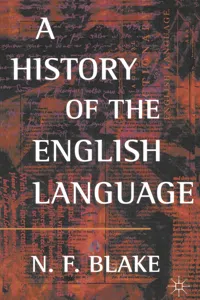 A History of the English Language_cover