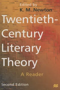 Twentieth-Century Literary Theory_cover