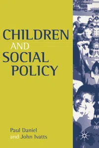 Children and Social Policy_cover
