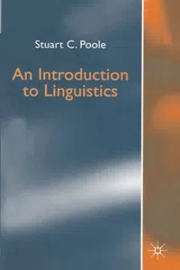 An Introduction to Linguistics_cover