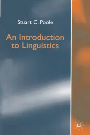 An Introduction to Linguistics