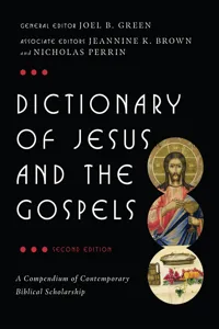 Dictionary of Jesus and the Gospels_cover
